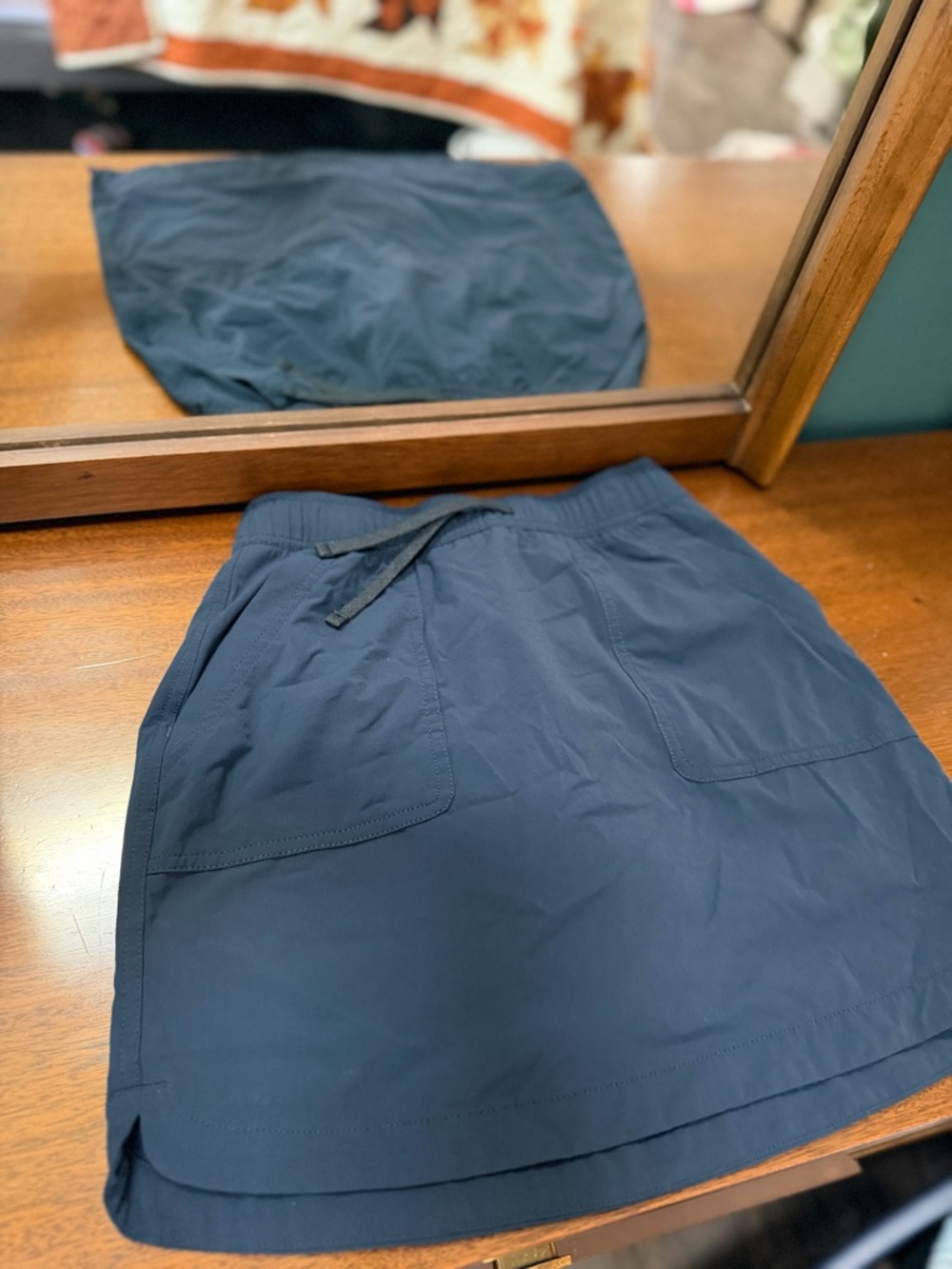 Outdoor research Navy Blue Athletic Skort with Drawstring